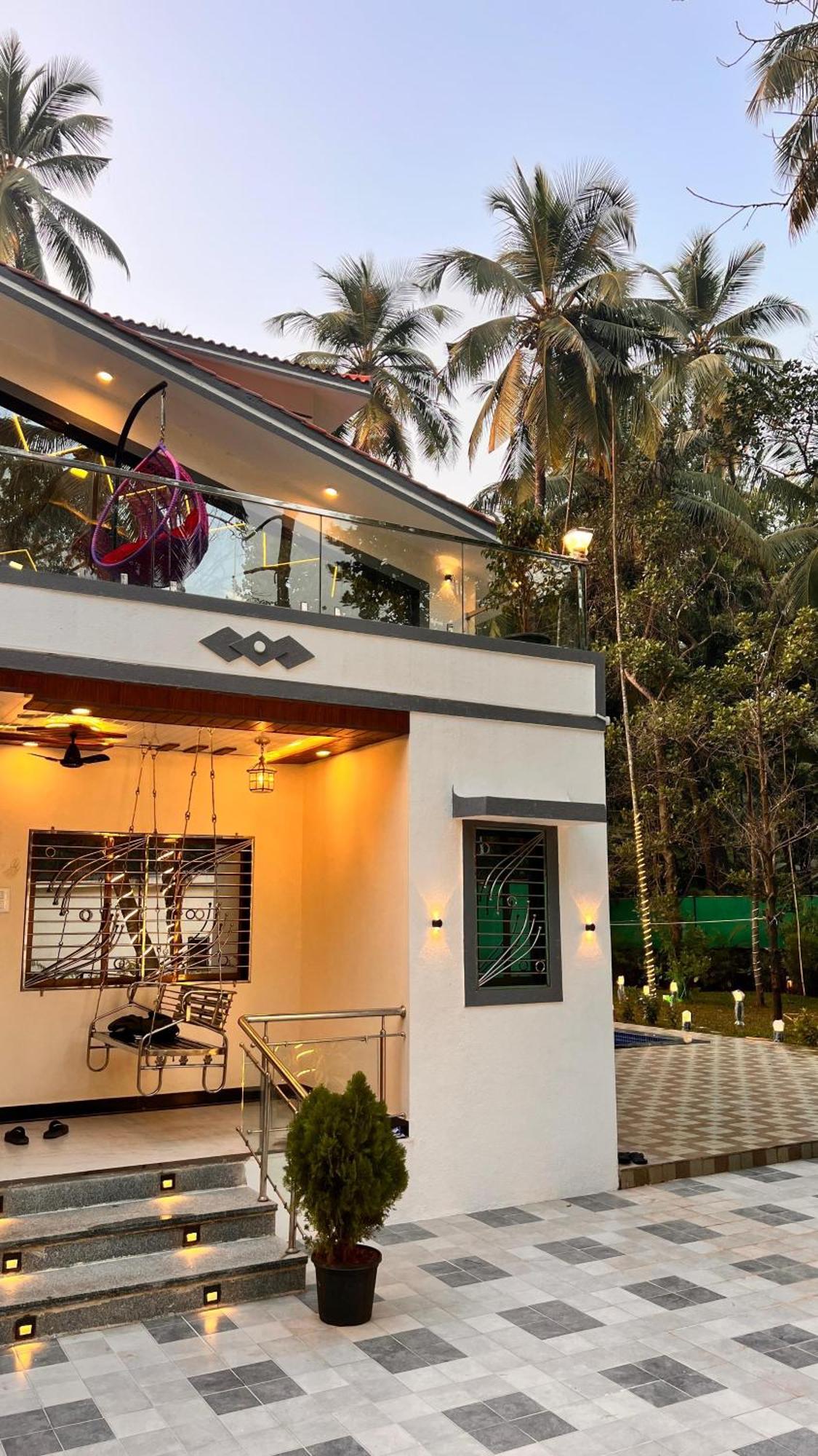 Seas The Day Luxurious 5Bhk Villa 2Min From Awas Beach With Huge Private Pool Алибаг Экстерьер фото