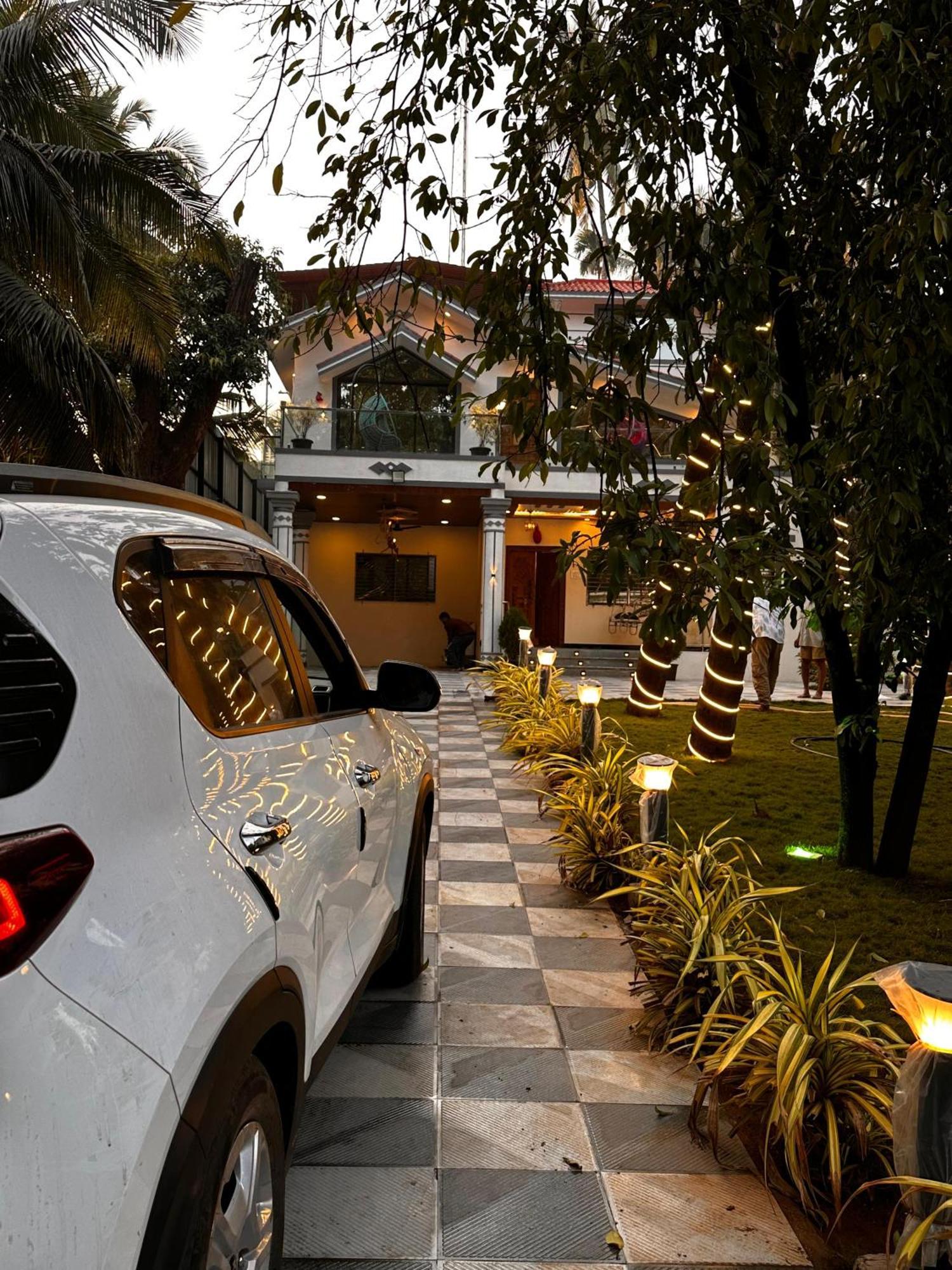 Seas The Day Luxurious 5Bhk Villa 2Min From Awas Beach With Huge Private Pool Алибаг Экстерьер фото
