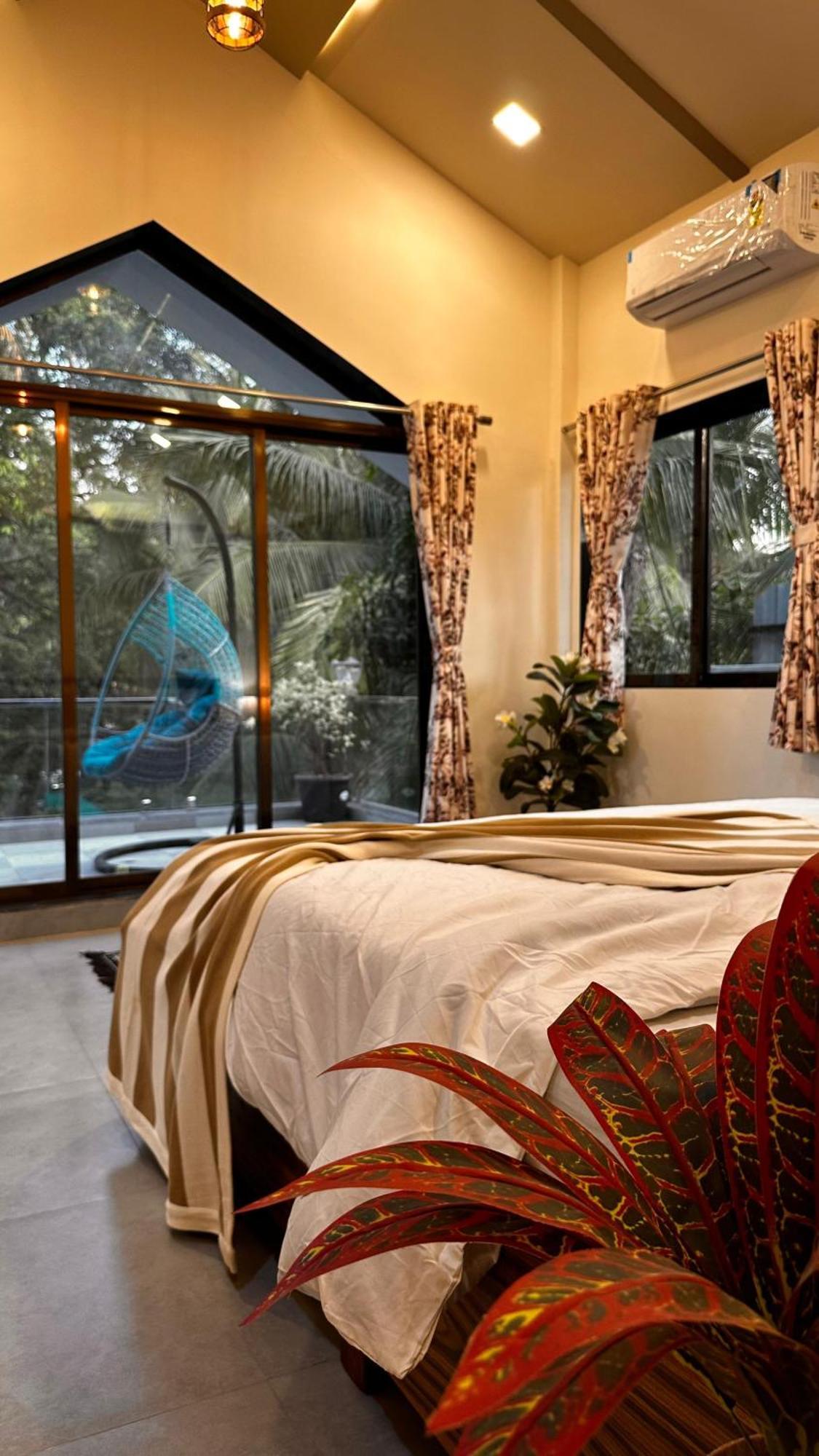 Seas The Day Luxurious 5Bhk Villa 2Min From Awas Beach With Huge Private Pool Алибаг Экстерьер фото