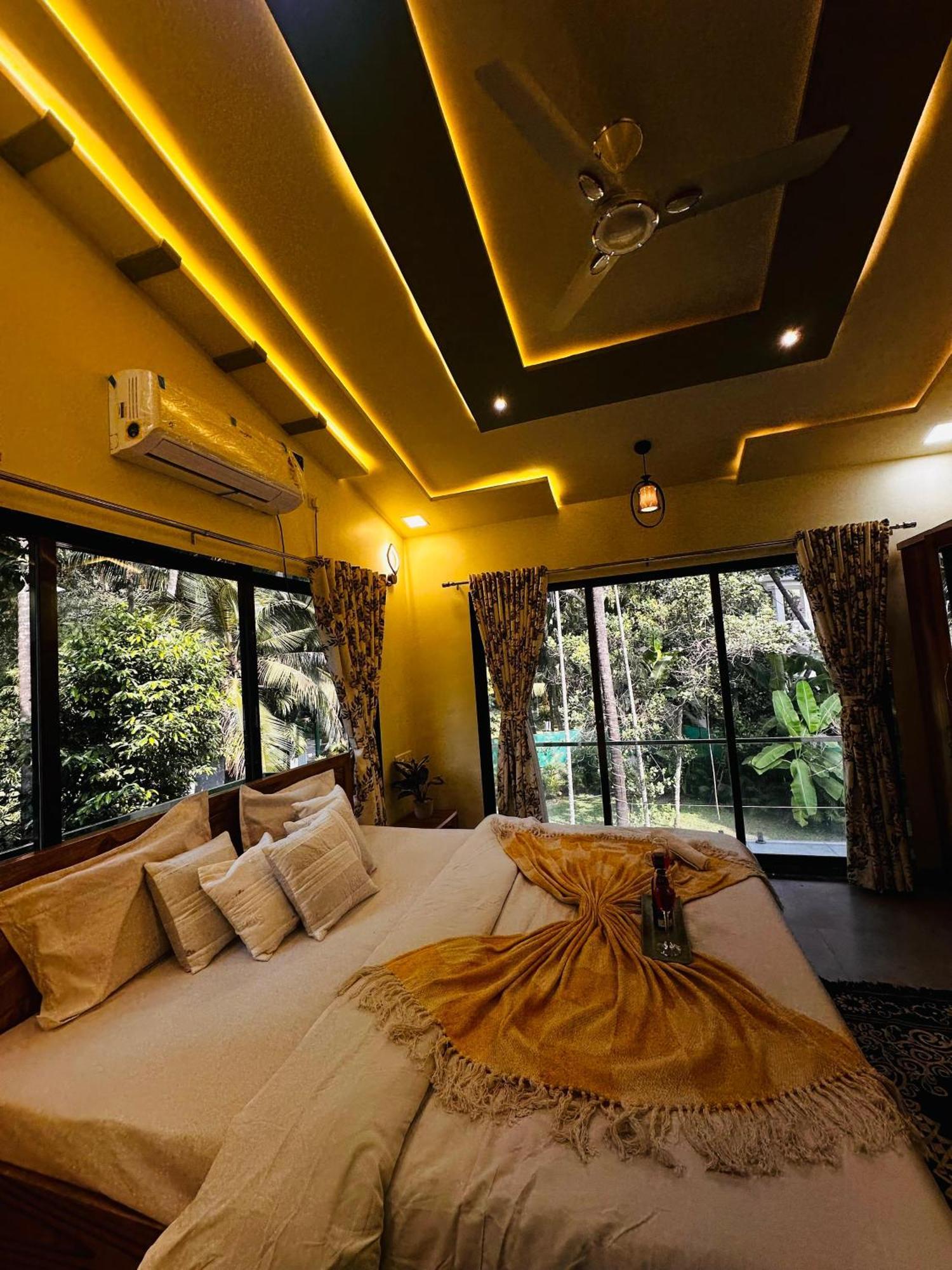 Seas The Day Luxurious 5Bhk Villa 2Min From Awas Beach With Huge Private Pool Алибаг Экстерьер фото