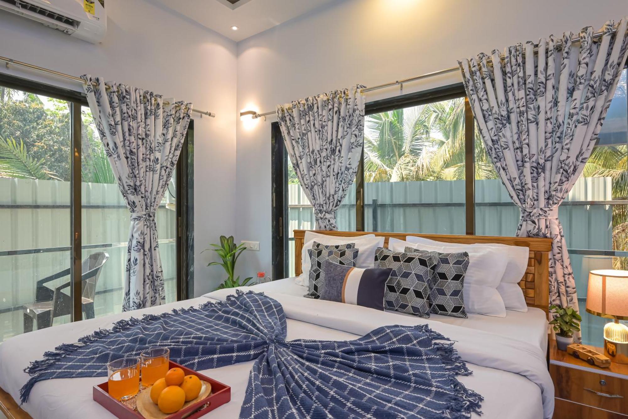 Seas The Day Luxurious 5Bhk Villa 2Min From Awas Beach With Huge Private Pool Алибаг Экстерьер фото