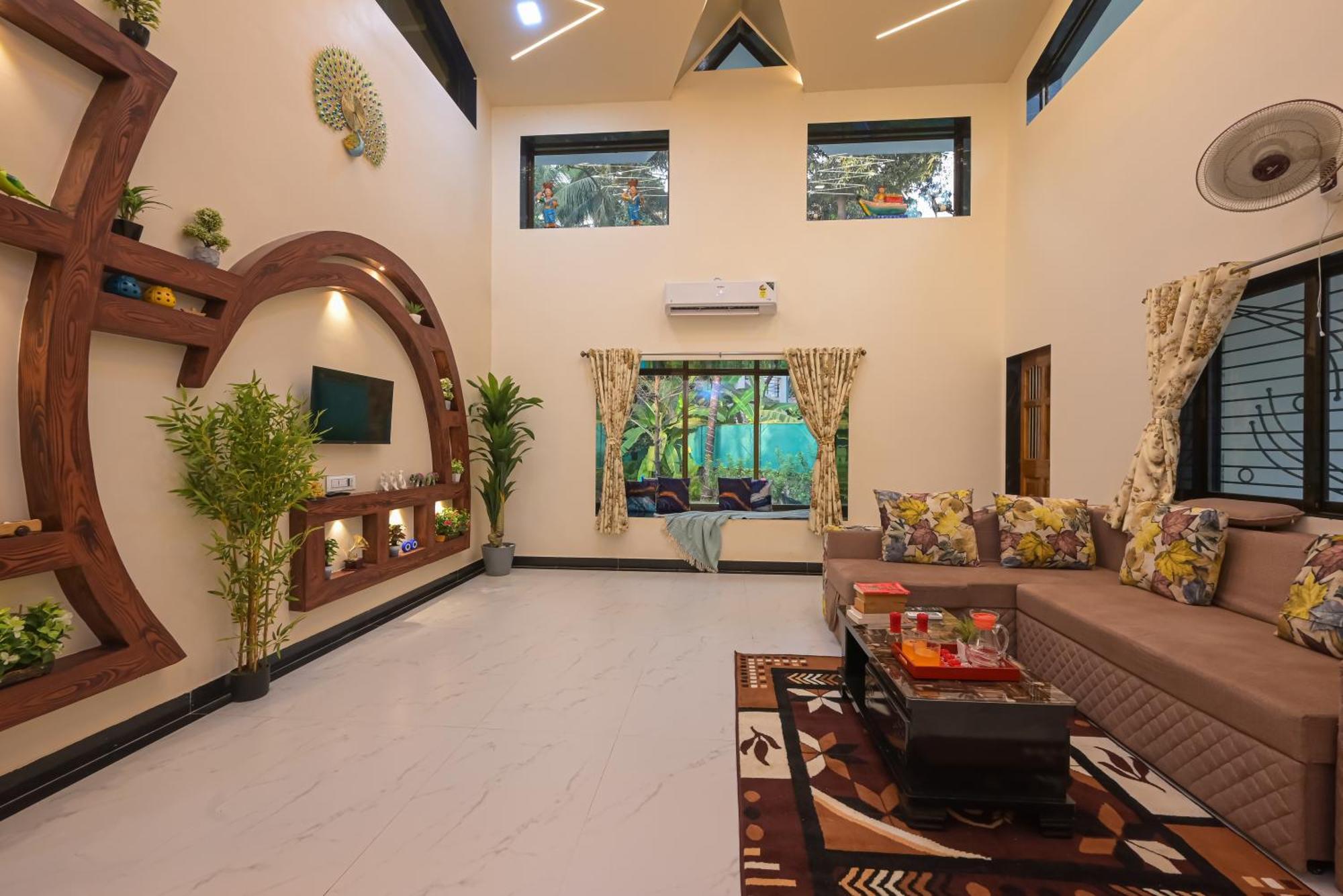 Seas The Day Luxurious 5Bhk Villa 2Min From Awas Beach With Huge Private Pool Алибаг Экстерьер фото