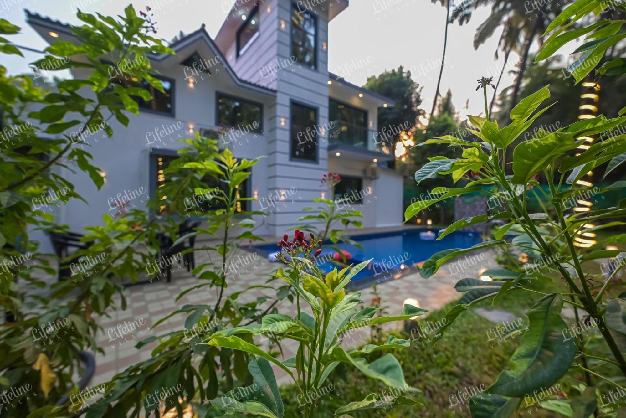 Seas The Day Luxurious 5Bhk Villa 2Min From Awas Beach With Huge Private Pool Алибаг Экстерьер фото