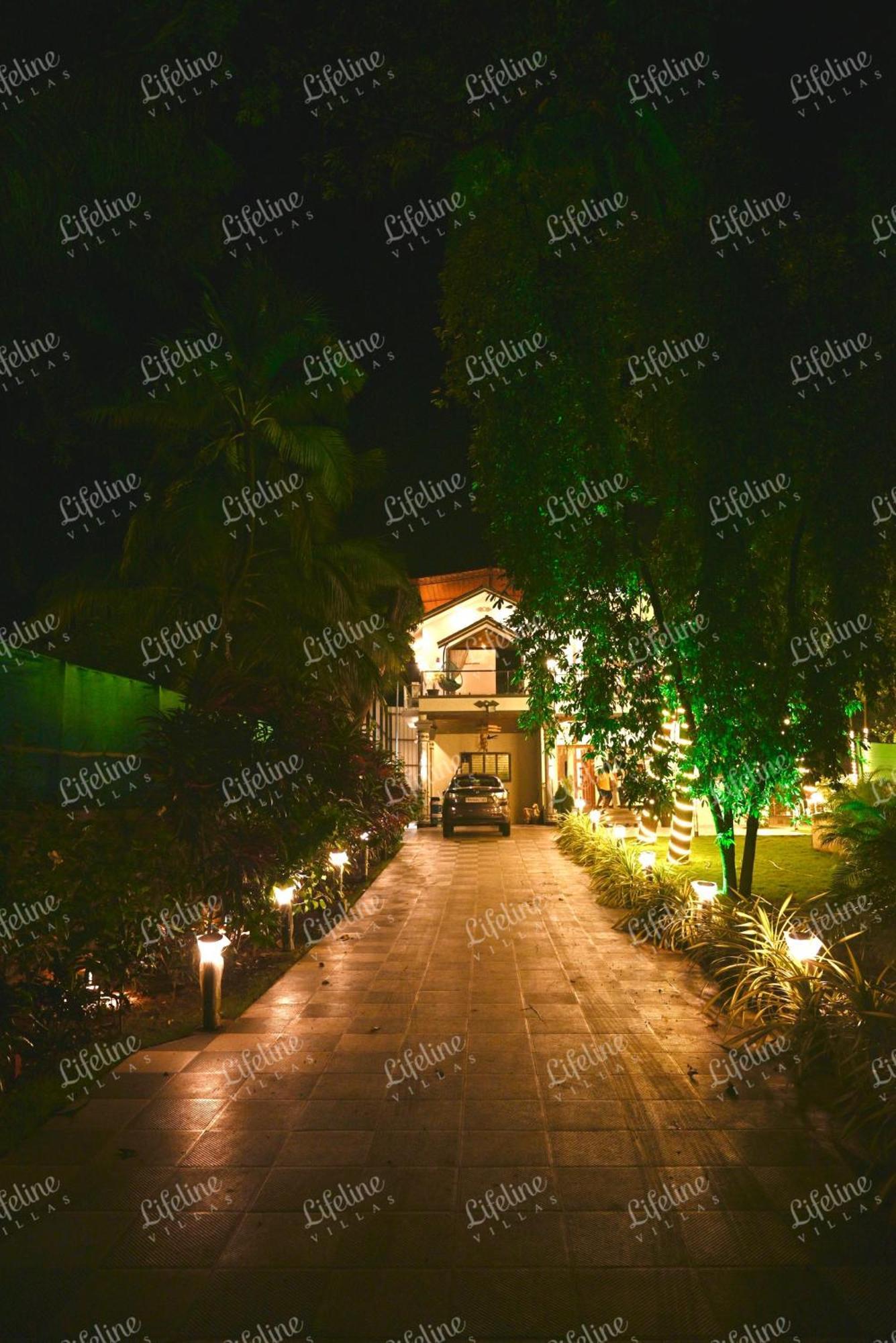 Seas The Day Luxurious 5Bhk Villa 2Min From Awas Beach With Huge Private Pool Алибаг Экстерьер фото